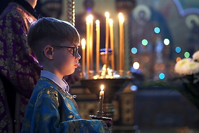 В Гродно христиане отметили Великий четверг перед Пасхой