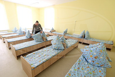 В Витебске готовится к сдаче новый детский сад в микрорайоне Билево-1
