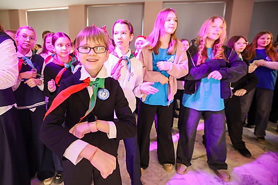 Всебелорусская пионерская елка объединила лучших юных лидеров страны