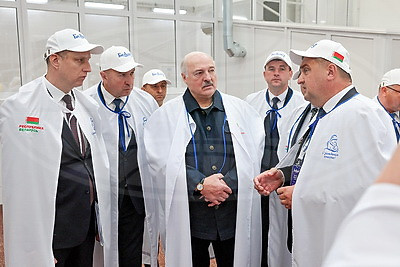 Лукашенко совершил рабочую поездку в Гродненскую область