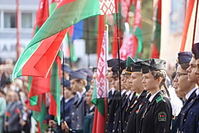 В Бресте прошел митинг, посвященный Дню народного единства