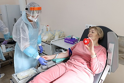 В Беларуси проходит акция ко Всемирному дню донора крови