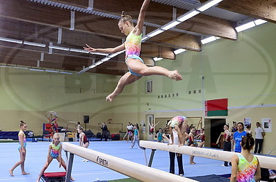 Около 150 юных гимнастов объединила спартакиада в Гомеле