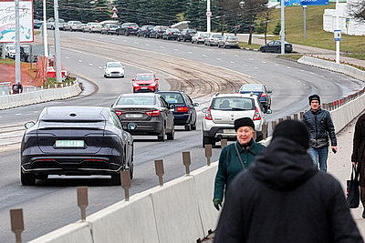 В Витебске после капитального ремонта открыли движение по Юбилейному мосту