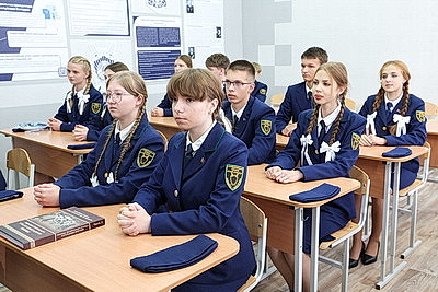Правовой класс "Юный прокурор" открыли в витебской школе