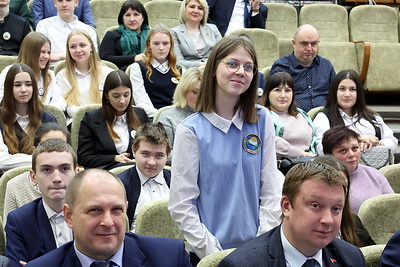 Назаров рассказал учащимся Шкловского района о важности выбора востребованной профессии