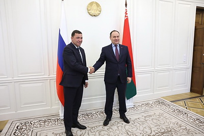Головченко провел переговоры с губернатором Свердловской области