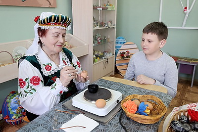 Нематериальное наследие. Традиция создания сопоцкинской писанки
