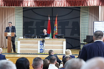 В Заславле состоялся штаб по проведению праздника "Дажынкі-2025"