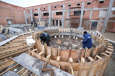 Завершить реконструкцию аквацентра "Лазурный" в Гродно планируют к лету 2026 года