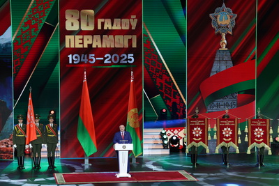 "Мы не забыли". Лукашенко на торжественном собрании к 80-летию Победы напомнил о важных уроках истории