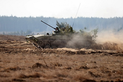 Командно-штабное учение с участием военнообязанных проходит в Барановичском районе