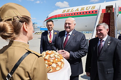 Лукашенко прибыл в Волгоград
