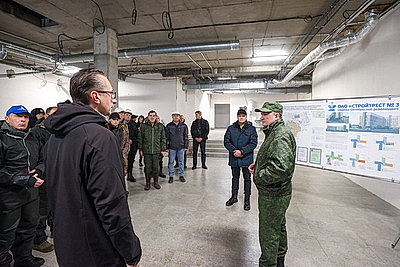 Республиканский субботник прошел на объекте строительства хирургического корпуса Минской облбольницы