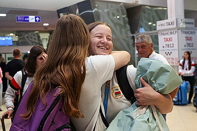 Белорусская делегация вернулась с Европейского юношеского олимпийского фестиваля