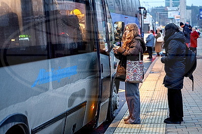 Дополнительные автобусы вышли на востребованные междугородние маршруты