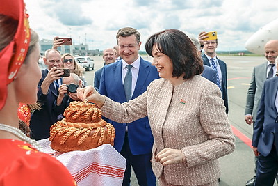 Кочанова принимает участие в мероприятиях XII Форума регионов России и Беларуси