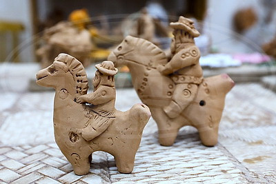 Символы 2026 года изготавливают витебские керамисты