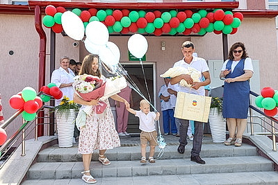 В Давид-Городке после реконструкции открыли больницу