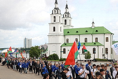 В Минске дан старт третьему трудовому семестру столицы