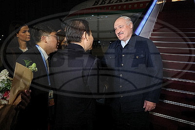Лукашенко прибыл с визитом в Китай