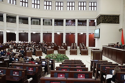 Совместное заседание Палаты представителей и Совета Республики прошло в Минске