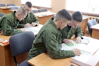 Военную кафедру открыли на базе Белорусско-Российского университета