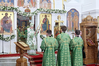 900 лет веры. Праздничные торжества проходят в Спасо-Евфросиниевском монастыре в Полоцке
