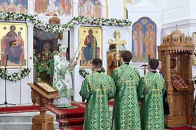 900 лет веры. Праздничные торжества проходят в Спасо-Евфросиниевском монастыре в Полоцке