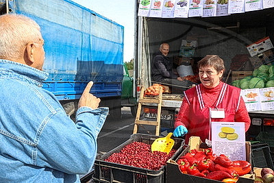 В Бресте начали работать осенние ярмарки