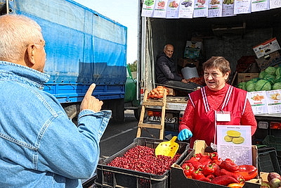 В Бресте начали работать осенние ярмарки
