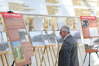 Монгольская фотовыставка "Победа над Японией" открылась в Музее истории ВОВ