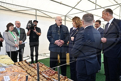 Лукашенко совершил рабочую поездку в Могилевскую область