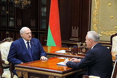 Лукашенко принял с докладом Сергеенко