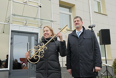 Комбикормовый завод открыт после реконструкции в Витебском районе