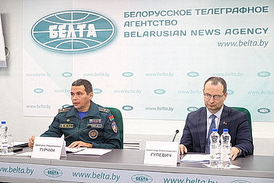 Пресс-конференция о предупреждении чрезвычайных ситуаций в осенне-зимний период прошла в БЕЛТА