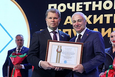 Лучших строителей наградили в Минске