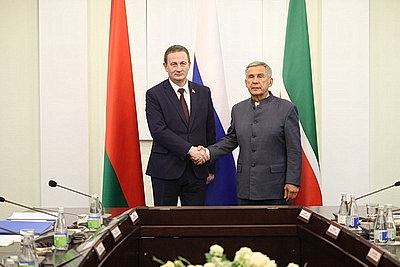 Премьер-министр Беларуси встретился с главой Татарстана
