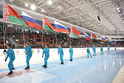 Кубок сильнейших спортсменов по конькобежному спорту стартовал в Минске