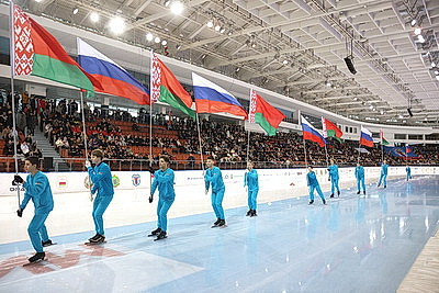 Кубок сильнейших спортсменов по конькобежному спорту стартовал в Минске
