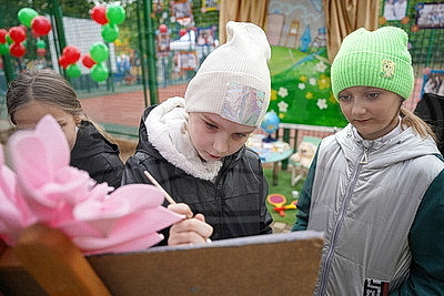 Многофункциональную детскую площадку открыли в Могилеве