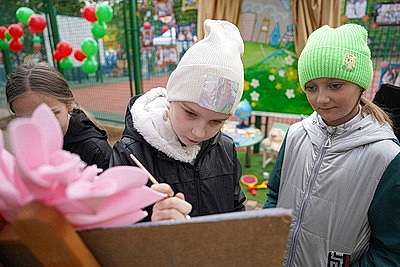 Многофункциональную детскую площадку открыли в Могилеве