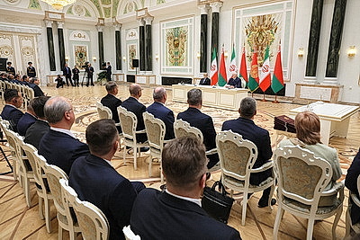 Президенты Беларуси и Ирана приняли совместное заявление об углубленном развитии белорусско-иранских отношений
