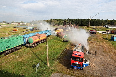 На учении "Запад-2025" отработали штурм объекта и ликвидацию ЧС