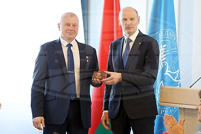 Космонавт Новицкий избран почетным членом правления Белорусского фонда мира