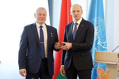 Космонавт Новицкий избран почетным членом правления Белорусского фонда мира