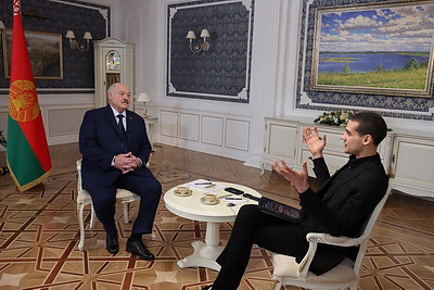 Лукашенко дал интервью американскому блогеру Марио Науфалу