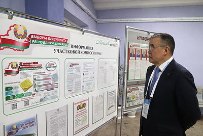 Миссия наблюдателей от СНГ изучает в Могилеве ход подготовки к проведению выборов