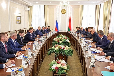 В правительстве состоялась встреча с губернатором Кемеровской области