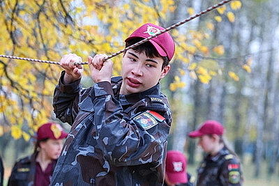 Межрегиональный турнир среди военно-патриотических клубов проходит в Быховском районе